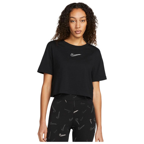 Nike Γυναικεία κοντομάνικη μπλούζα crop